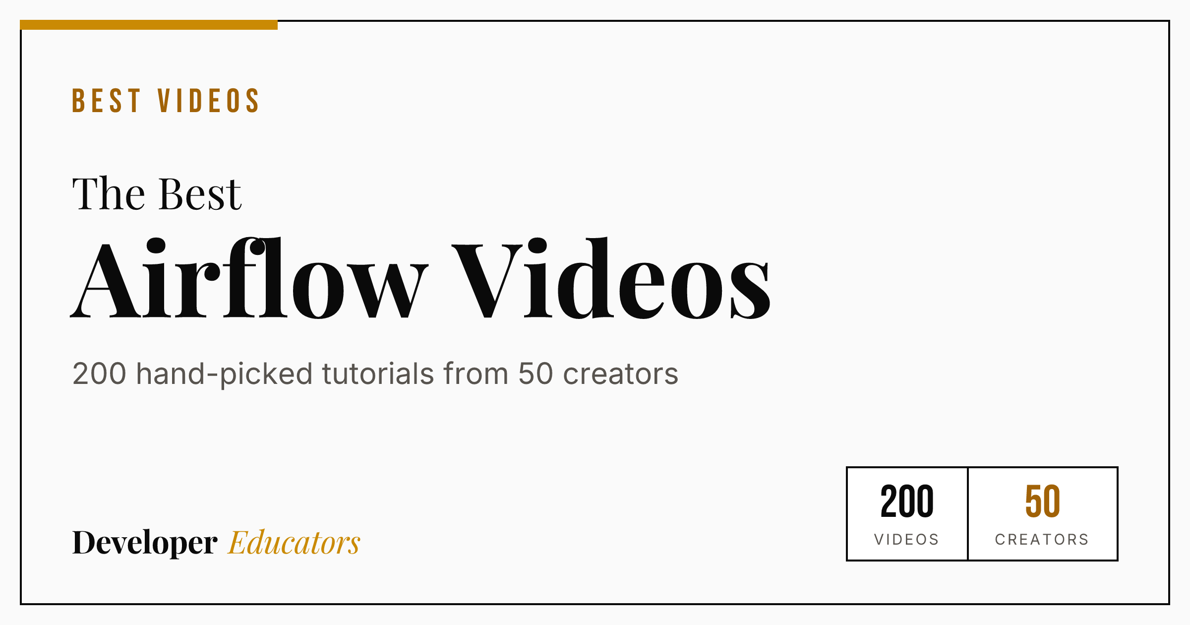Best Airflow Tutorial Videos on YouTube (2026)