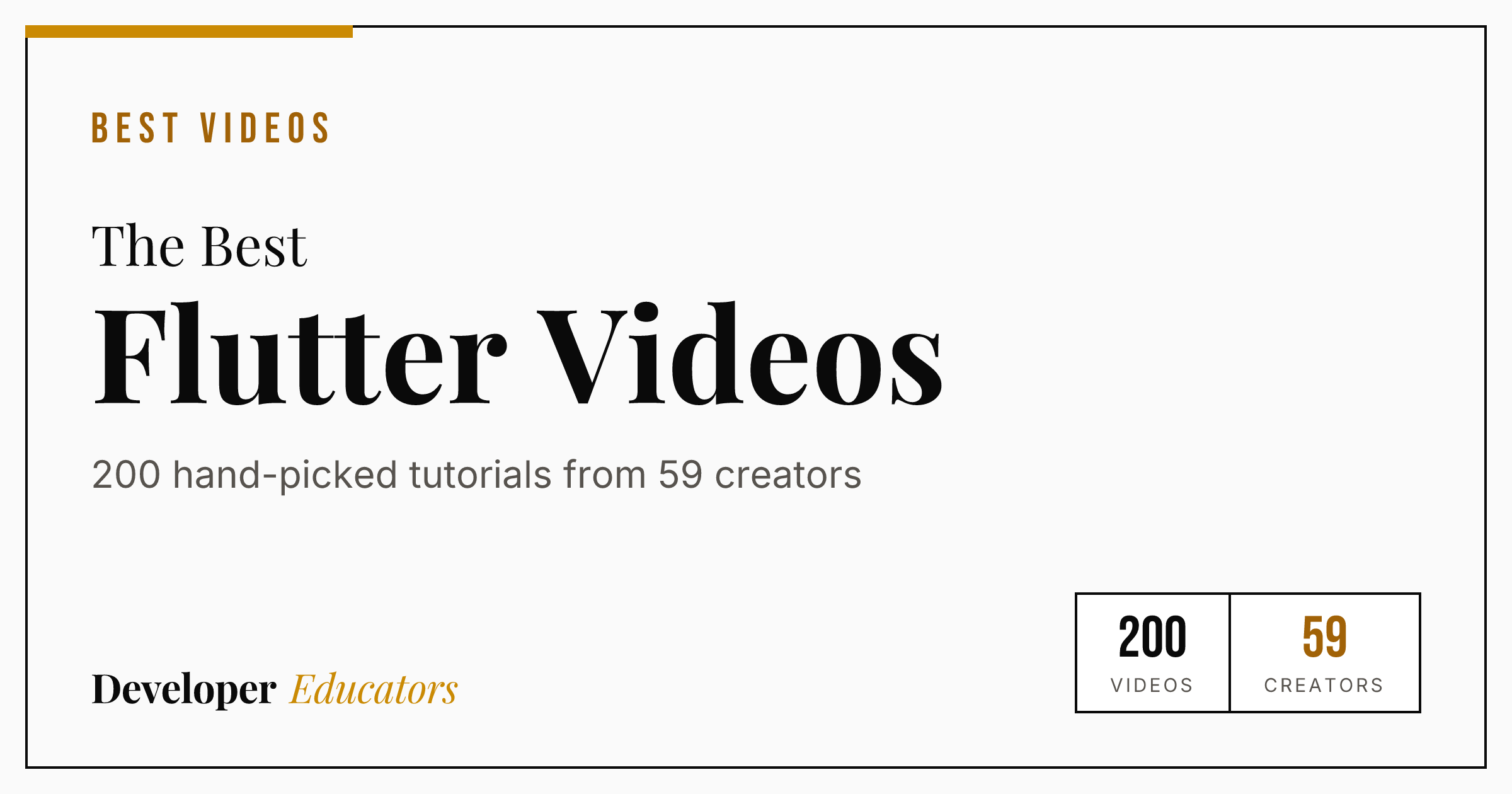 200 Best Flutter Tutorial Videos on YouTube (2026)