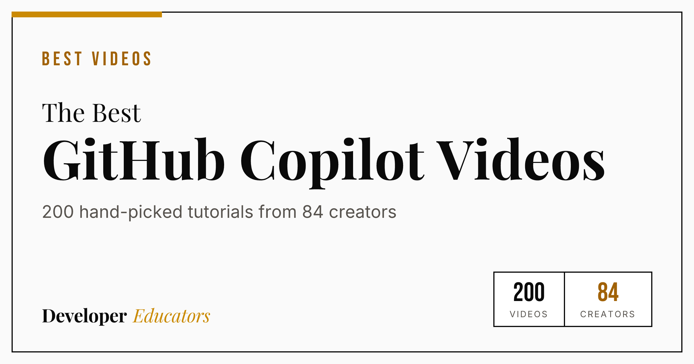 200 Best GitHub Copilot Tutorial Videos on YouTube (2026)