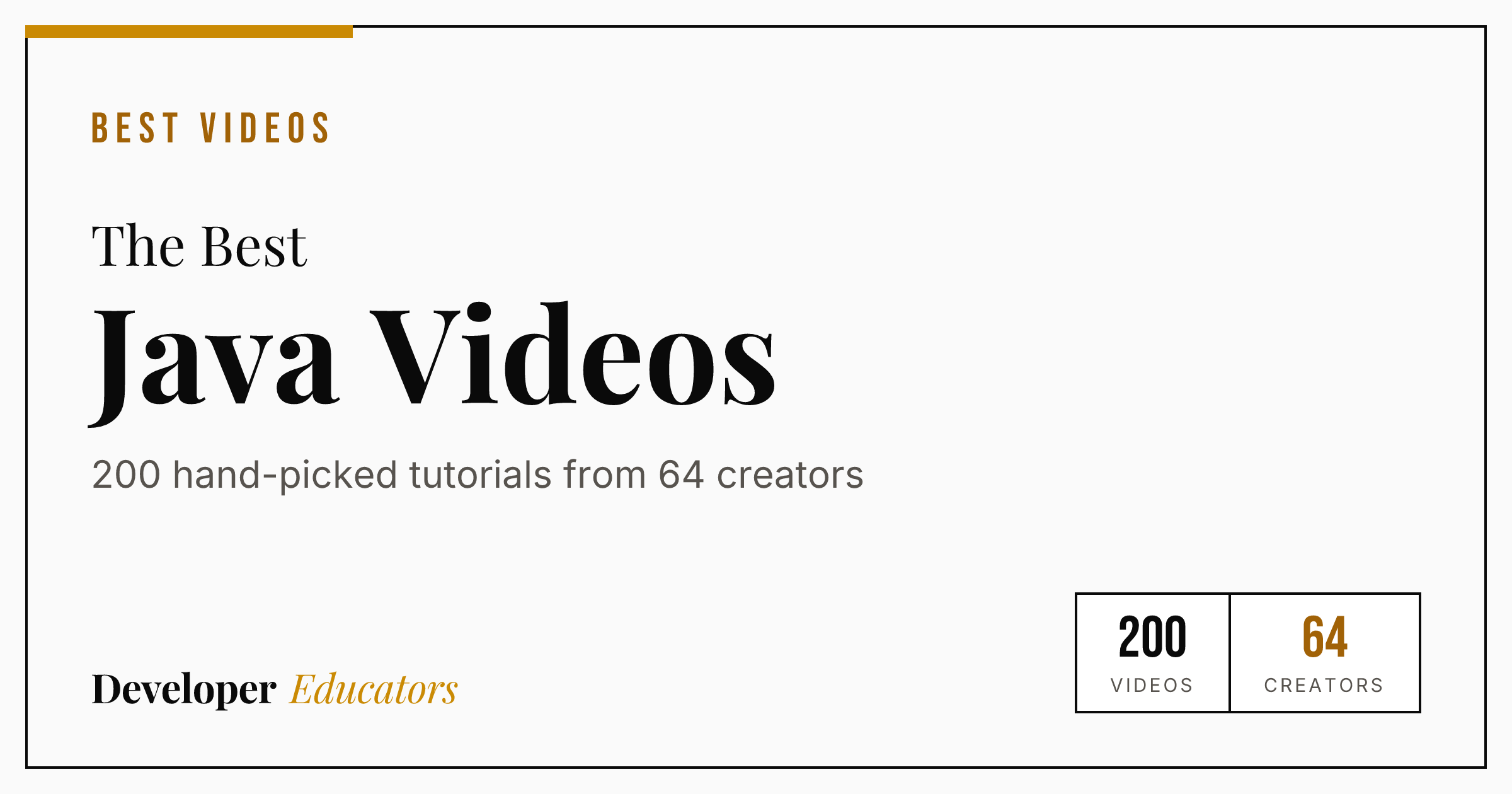 200 Best Java Tutorial Videos on YouTube (2026)