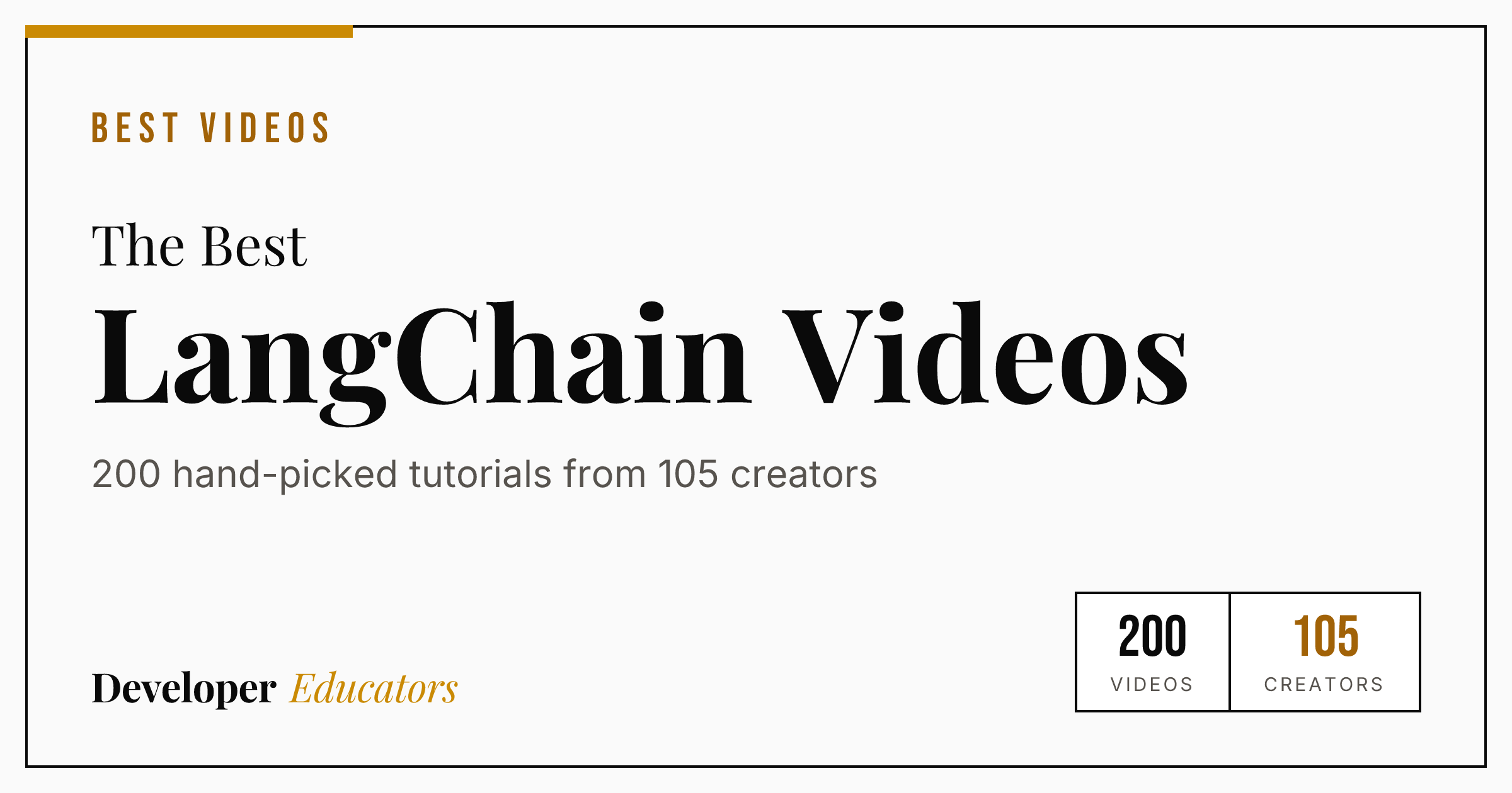 Best LangChain Tutorial Videos on YouTube (2026)