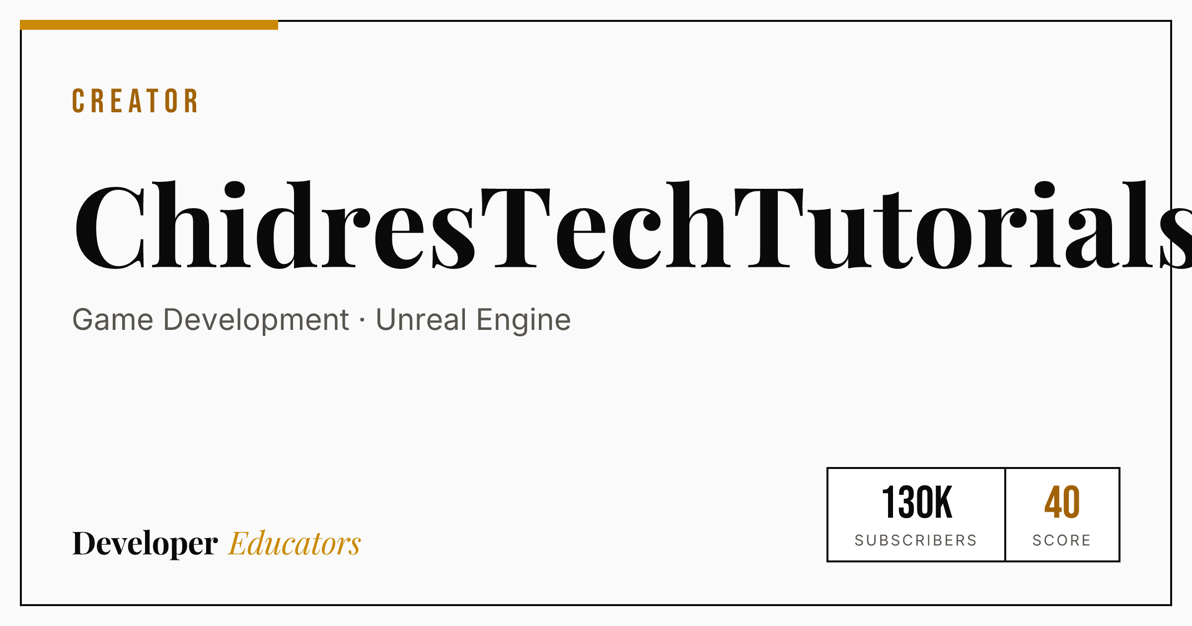 ChidresTechTutorials - AI Coding YouTube Channel | Developer Educators