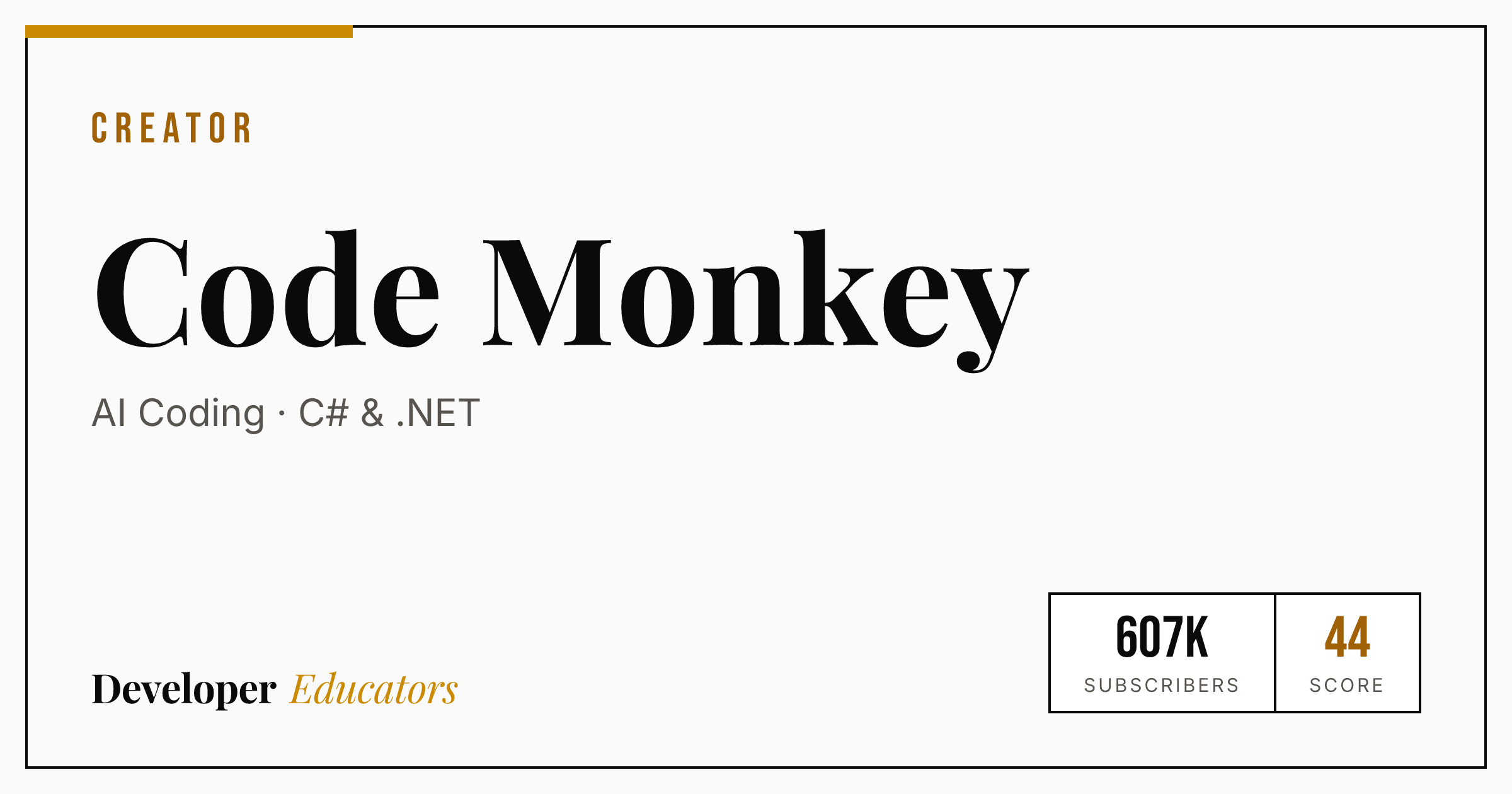 Code Monkey - Game Development YouTube Channel | Developer Educators
