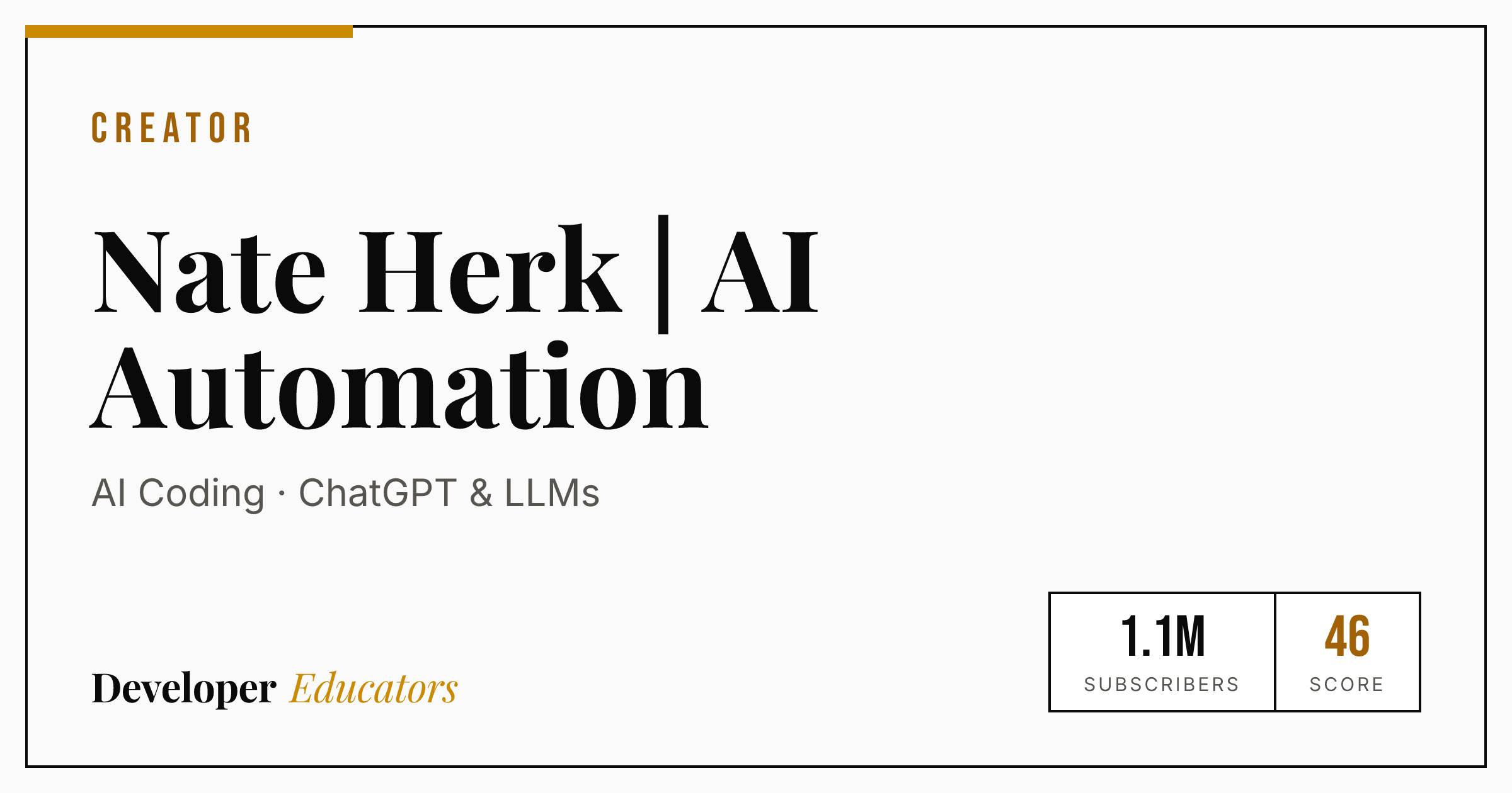 Nate Herk | AI Automation - AI Coding YouTube Channel