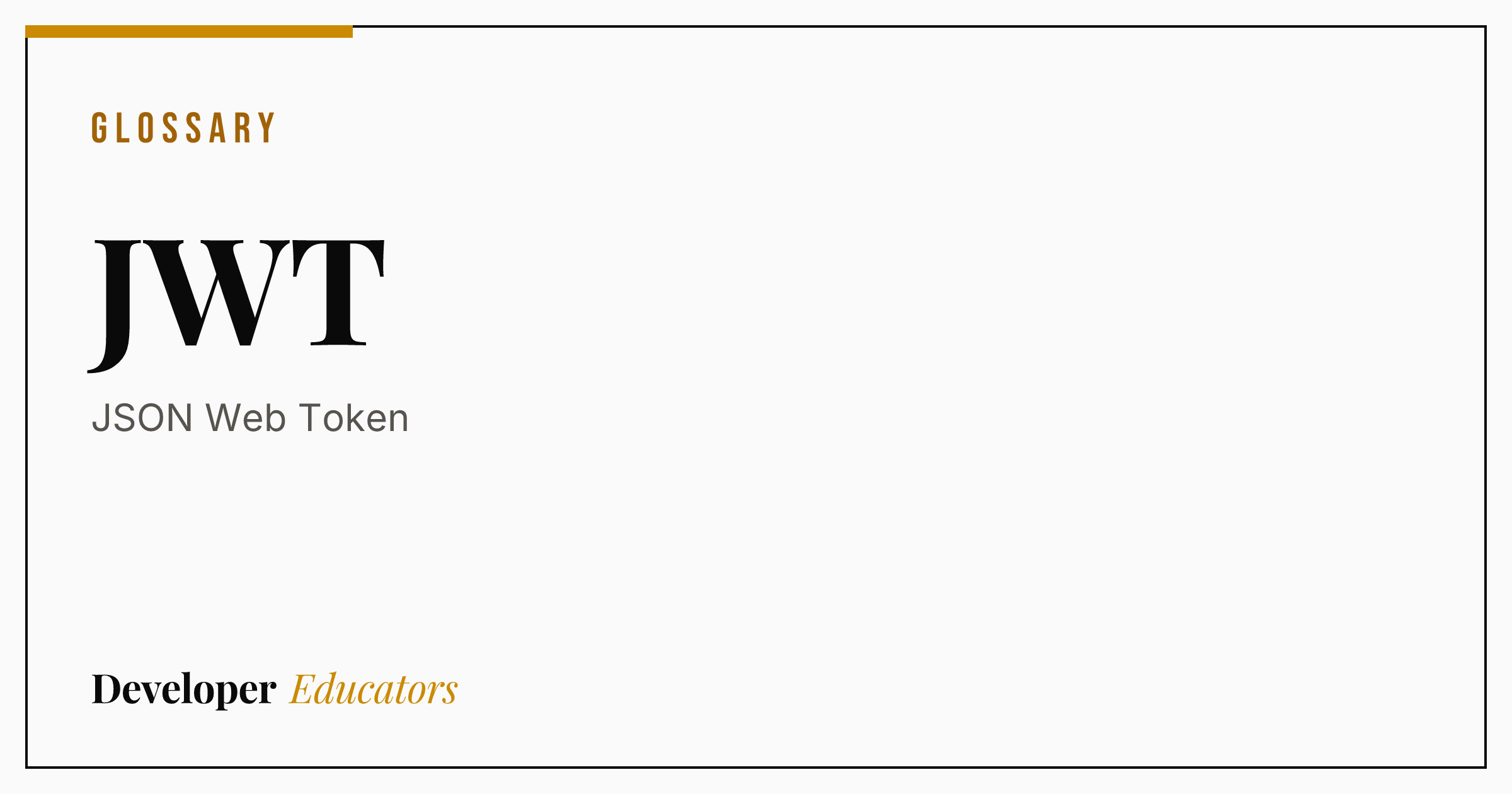 What Is JWT? A Developer's Guide [2026]