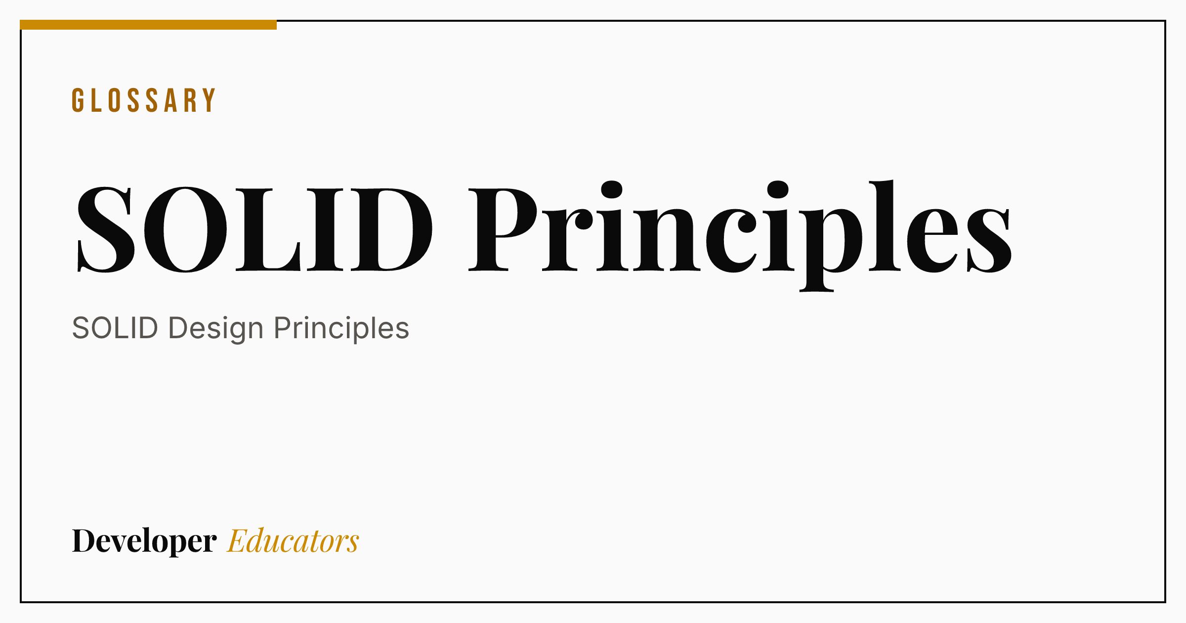 What Is SOLID Principles? A Developer's Guide [2026]