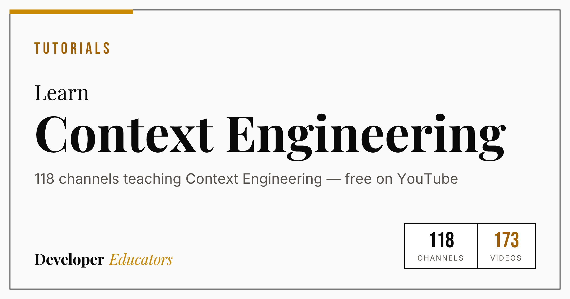 Pvdnet Tutorial Best Context Engineering YouTube Channels for Tutorials in 2026 (73 ...
