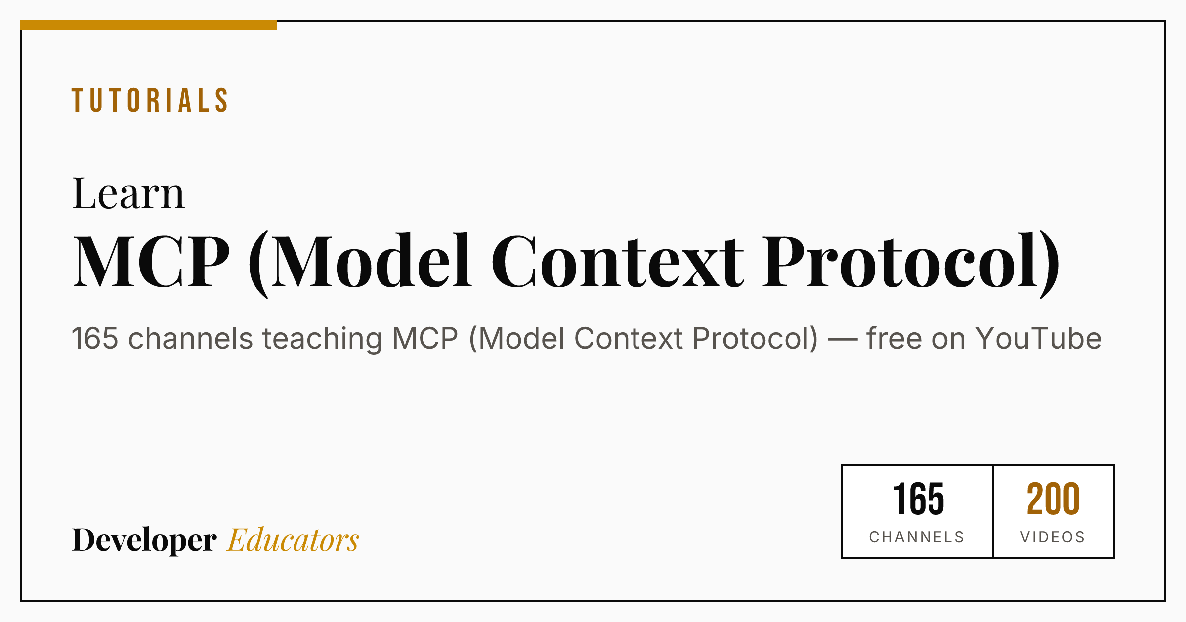 Best MCP (Model Context Protocol) YouTube Channels for Tutorials in ...