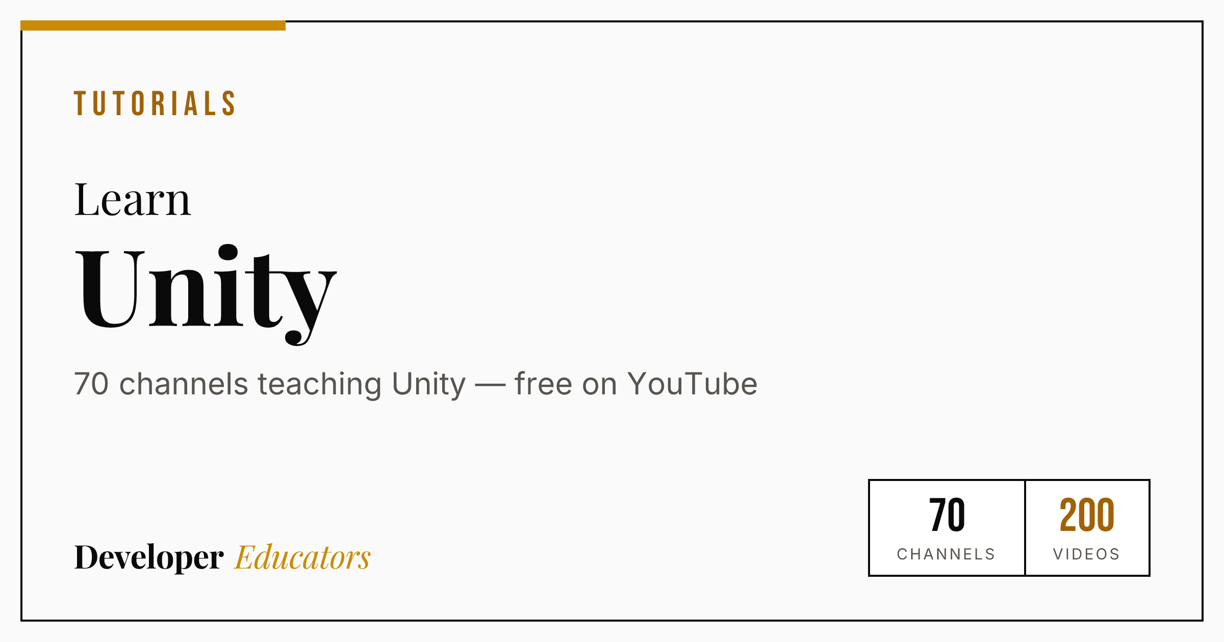 Best Unity YouTube Channels for Tutorials in 2026 (65 creators)
